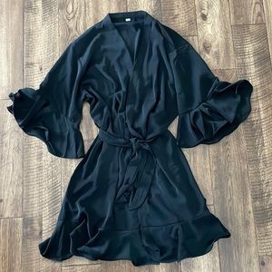 Black Robe WORN ONCE